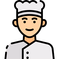 Icone uniformes culinários Padronizze Uniformes